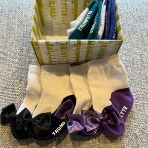 Trumpette Baby Girls Socks (Set of 4) Size 12-24 months